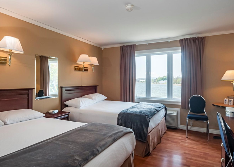 Bay Roberts Hotel - 2 bed bedroom view